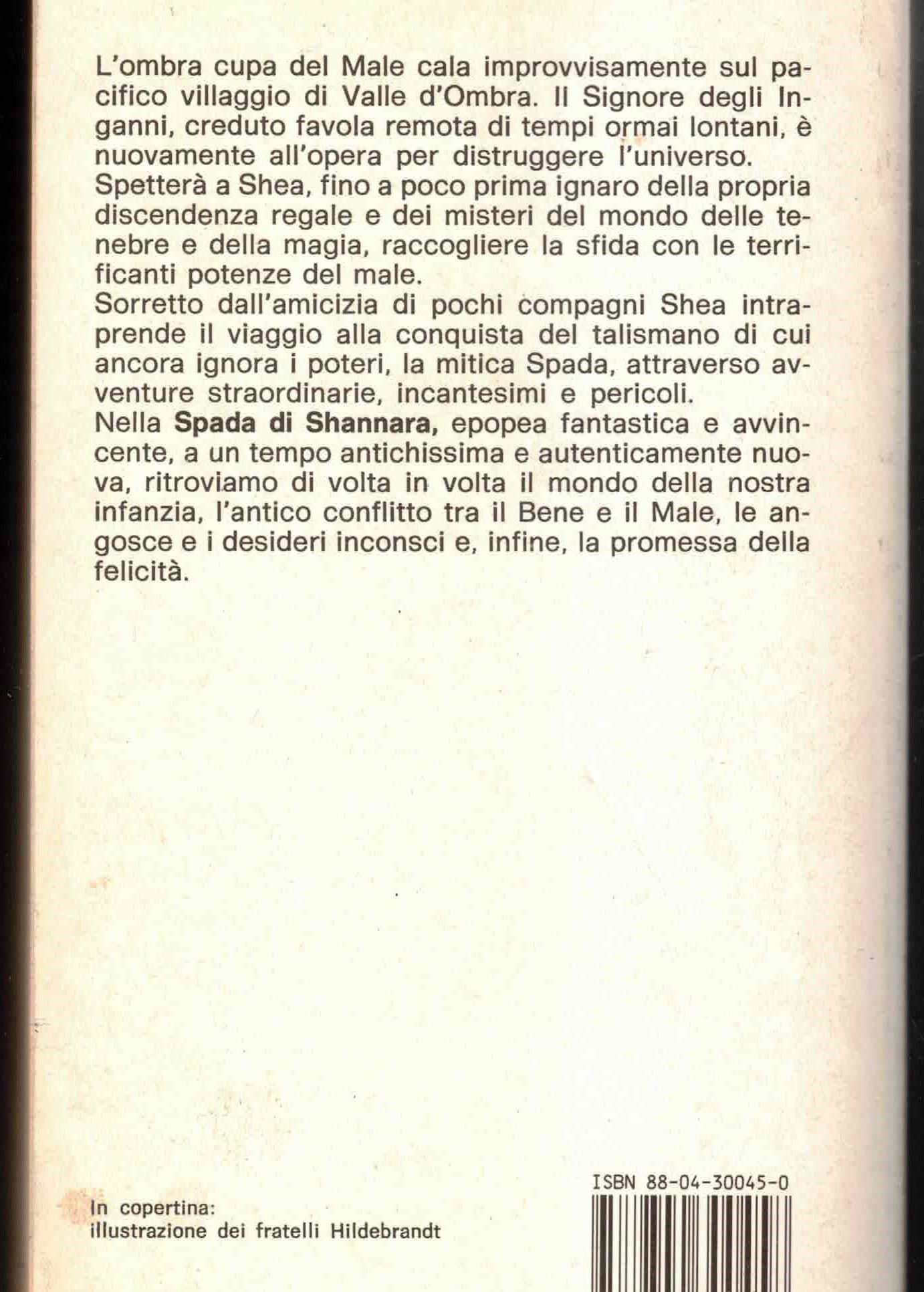 Spada Di Shannara 1987