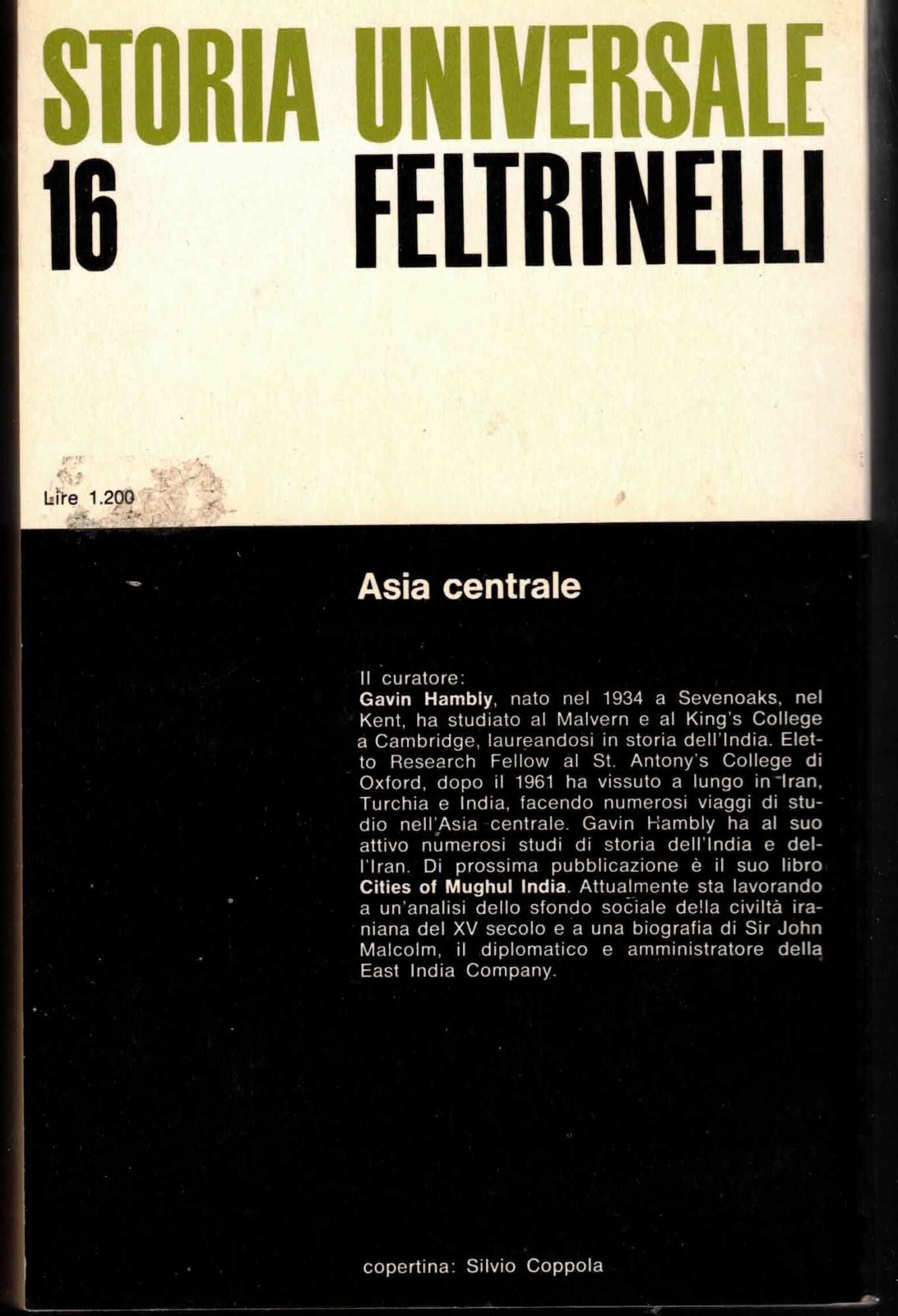 Asia centrale - STORIA UNIVERSALE FELTRINELLI VOL. 16