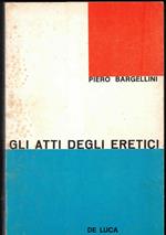 Gli atti degli eretici
