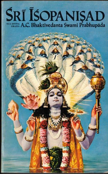 Sri Isopanisad - Swami Prabhupada Bhaktivedanta - copertina