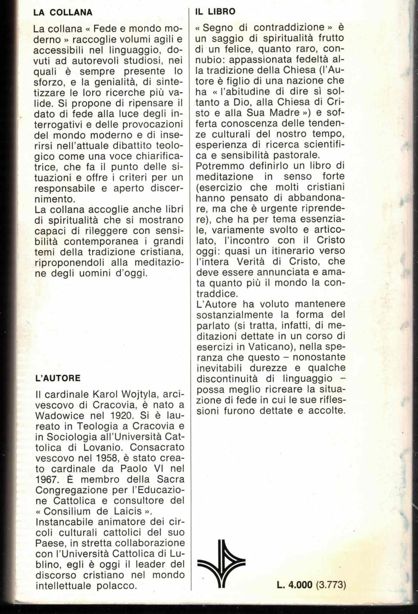Segno di contraddizione