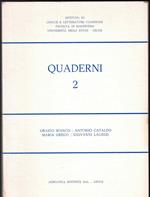 Quaderni 2- Cultura animi
