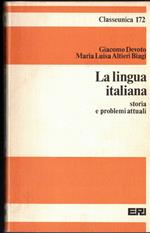 La Lingua Italiana Storia E Problemi Attuali