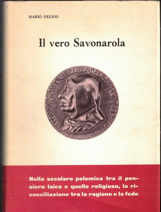 Il vero Savonarola - copertina