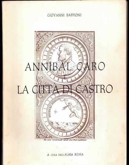 Annibal Caro e la città di Castro - copertina
