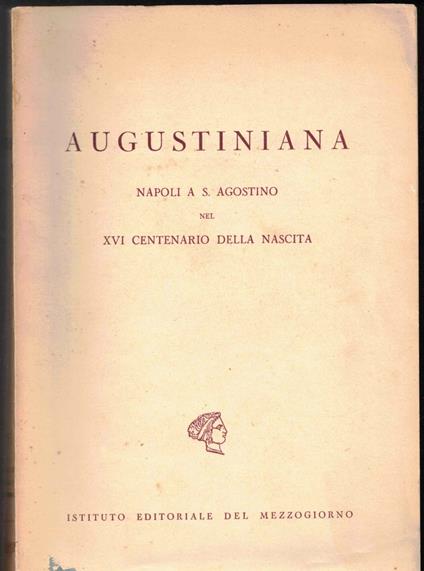 Augustiniana napoli A S. Agostino nel XVI centenario della nascita - copertina