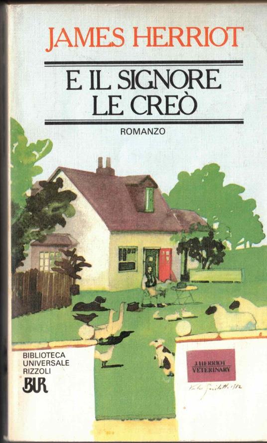 E il Signore le creò - James Herriot - copertina