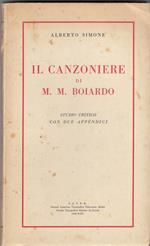 Il canzoniere di M. M. Boiardo