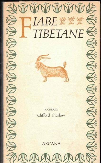 Fiabe tibetane. A cura di Clifford Thurlow - copertina