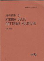 Appunti di storia delle dottrine politiche. Volume 1 e 2