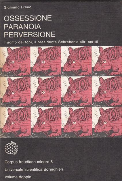 Ossessione, paranoia, perversione - Sigmund Freud - copertina
