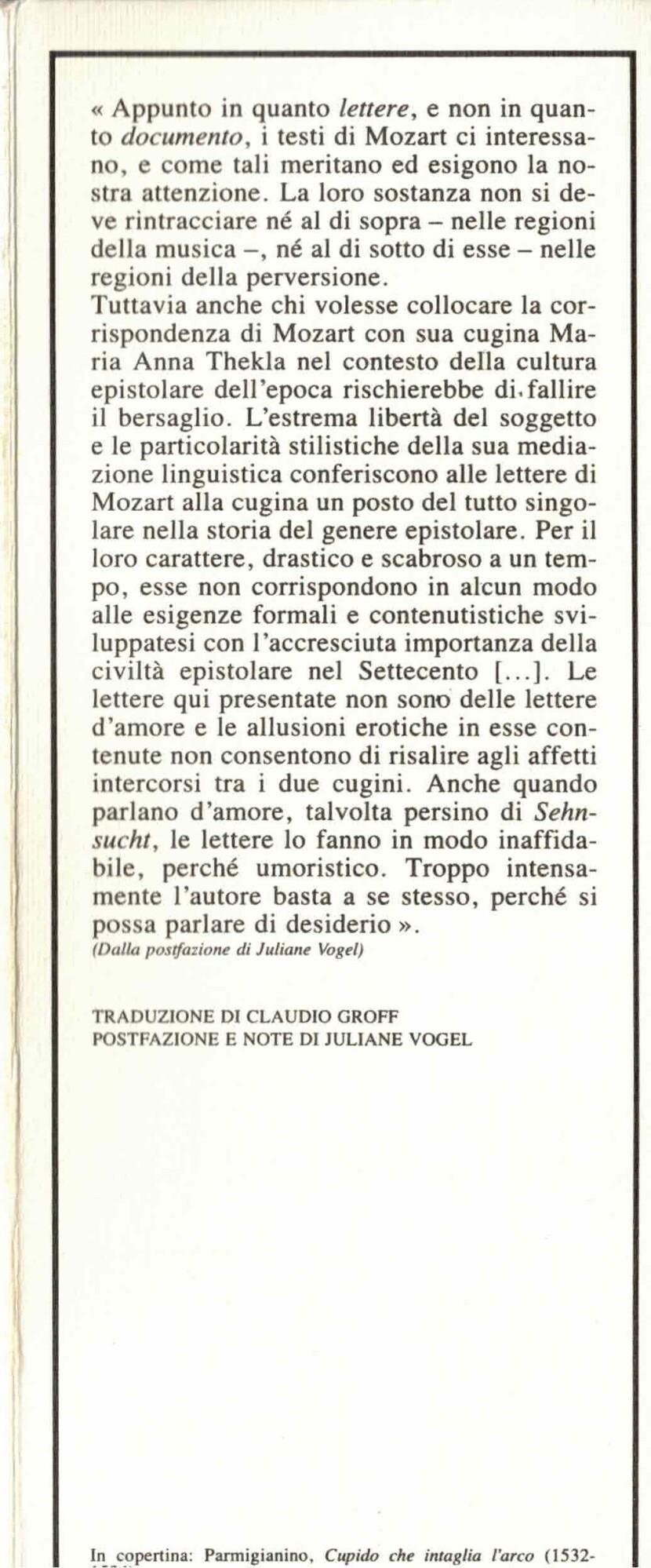 Lettere alla cugina