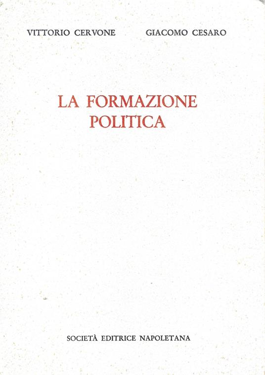 La Formazione Politica - copertina