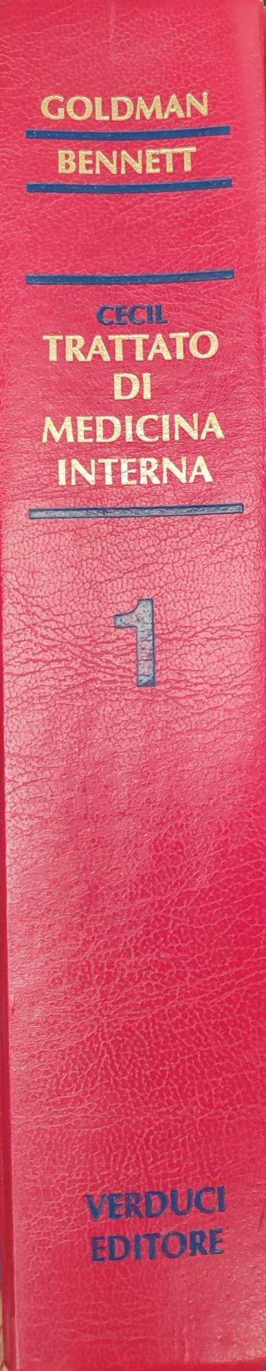 Cecil. Trattato di Medicina Interna. 21a Edizione. VOL 1