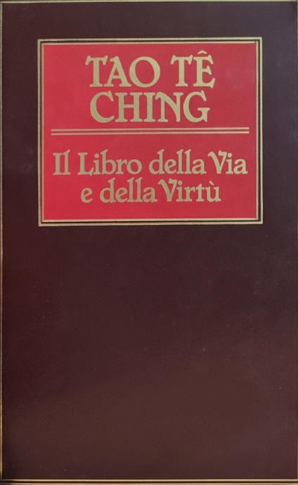 Il libro della Via e della Virtù - copertina