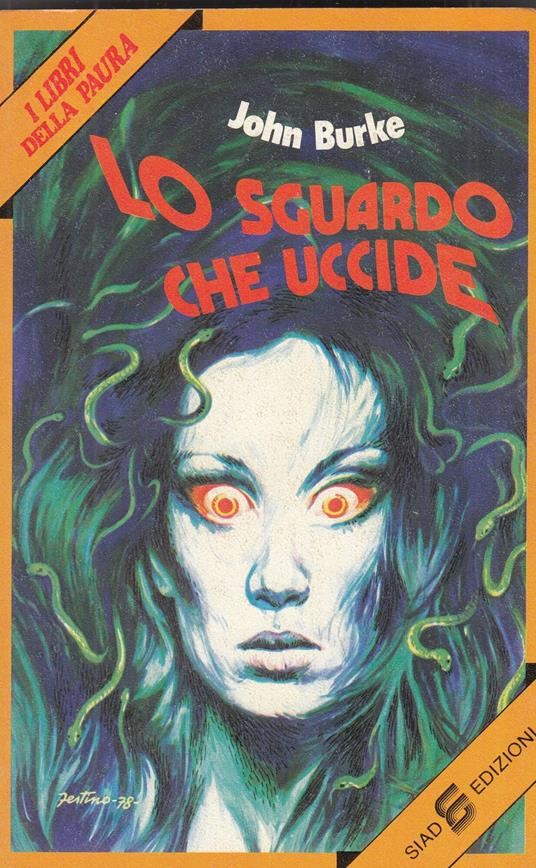 Lo sguardo che uccide - John Burke - copertina