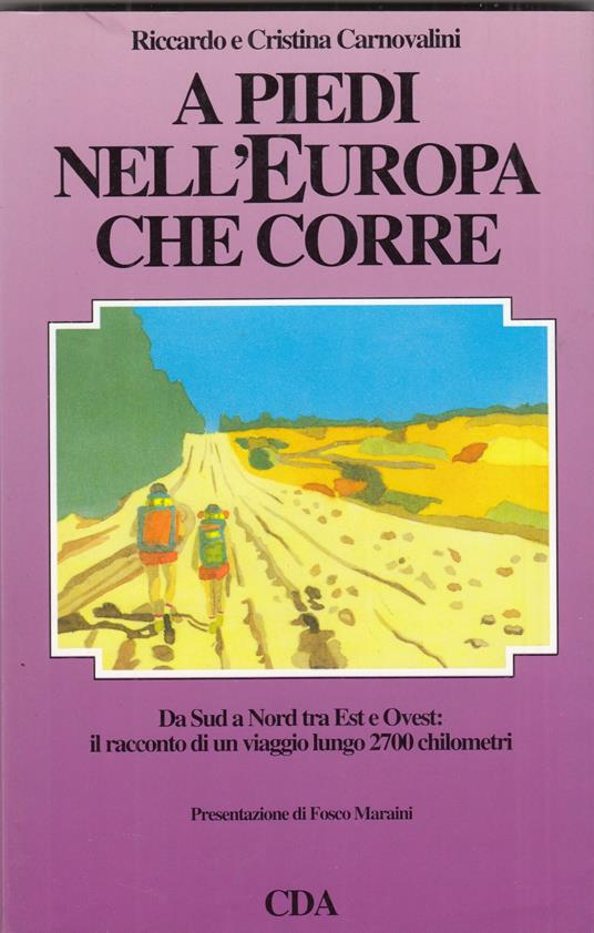 A piedi nell'Europa che corre - copertina
