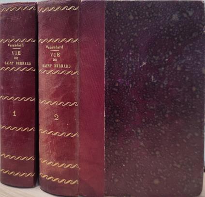 Vie de Saint Bernard. 2 volumi - copertina