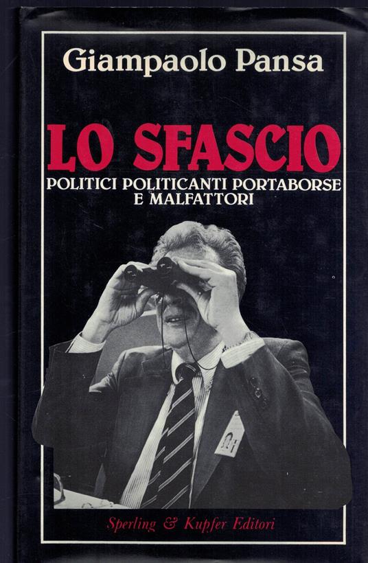 Lo sfascio - Giampaolo Pansa - copertina