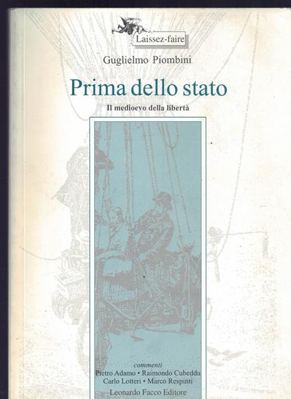 Prima dello Stato - Il medioevo della libertà - copertina