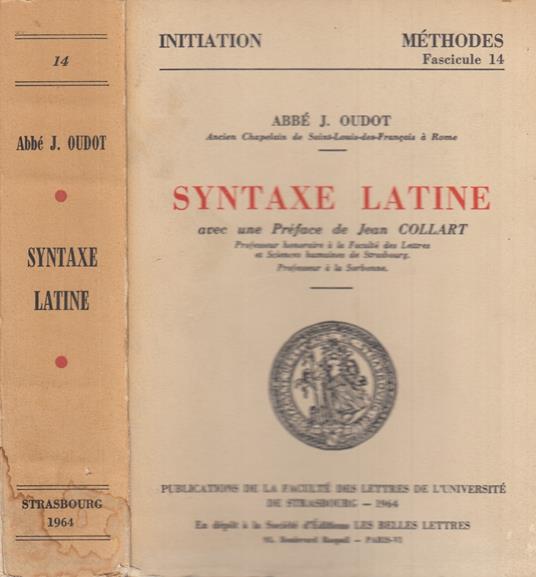 Sintaxe latine - copertina