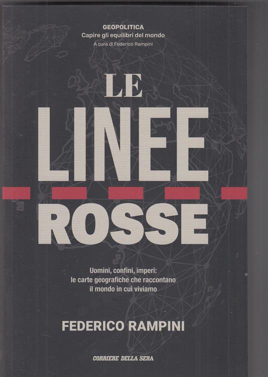 Le linee rosse - Federico Rampini - copertina