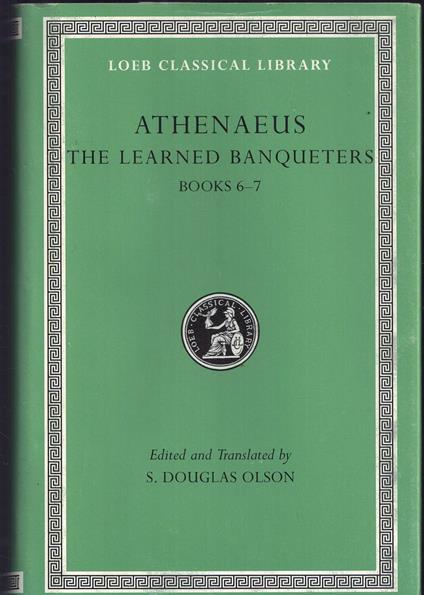 The Learned Banqueters Books VI-VII: Books 6–7: 3 - copertina