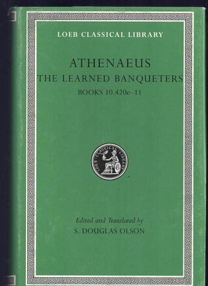 The Learned Banqueters: Book 10.420e-11: Volume V - copertina