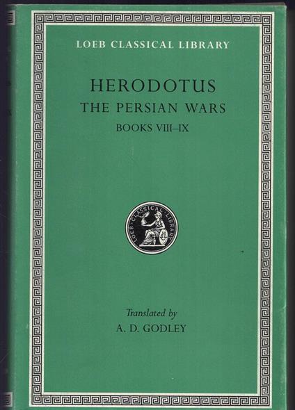 Herodotus the persian wars book VIII-IX - copertina