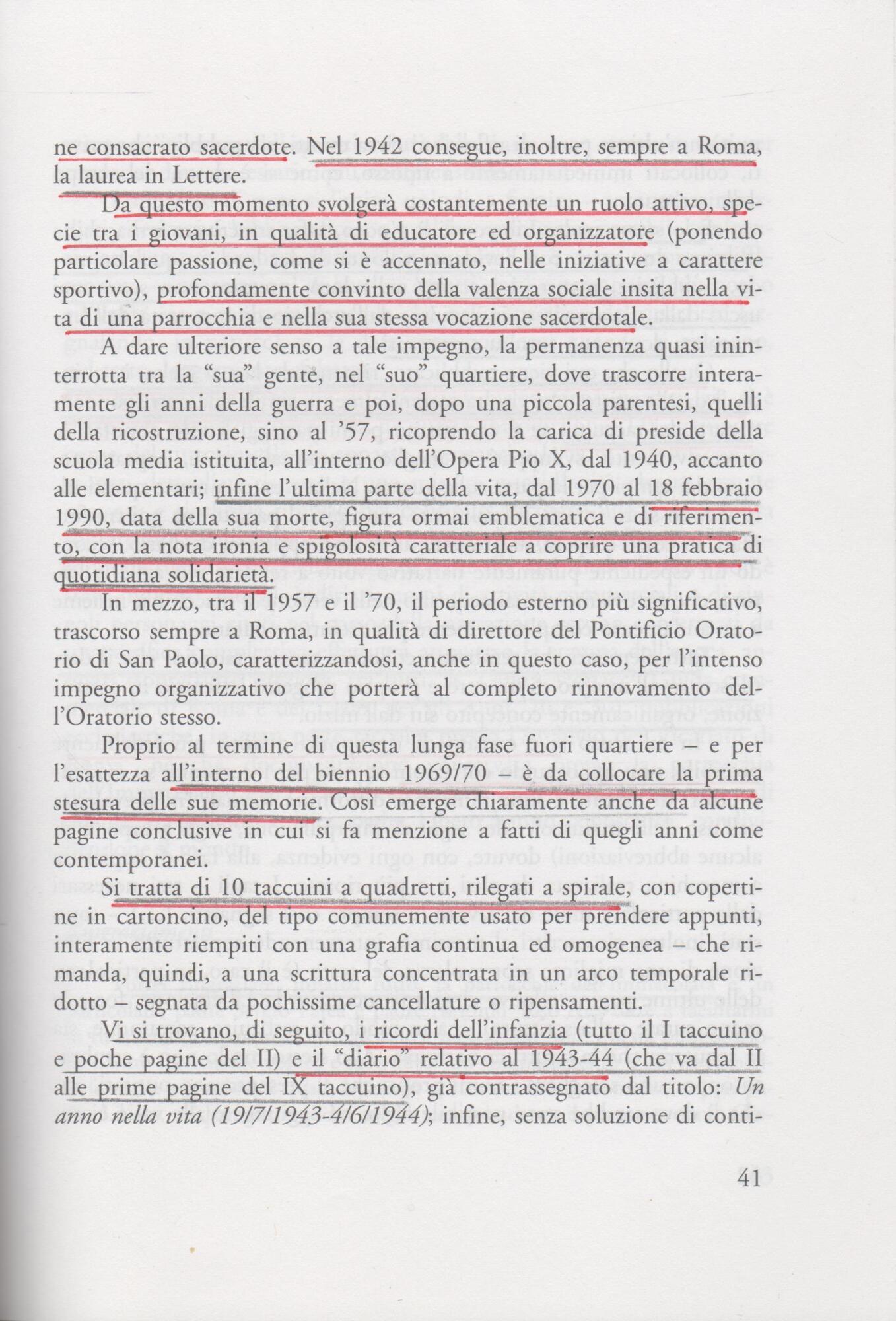 Senza sapere da che parte stanno. Ricordi dell'infanzia e «Diario» di Roma in guerra (1943-44)