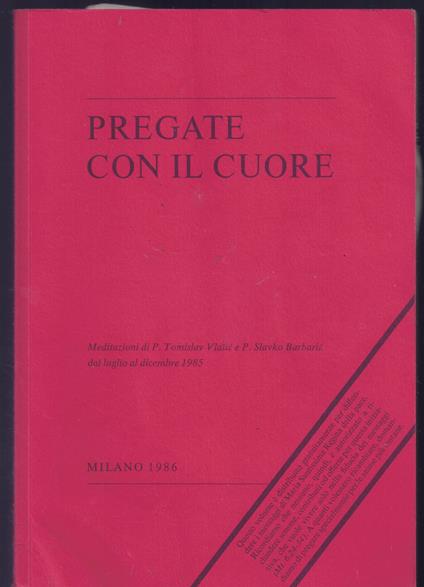 Pregate con il cuore - copertina
