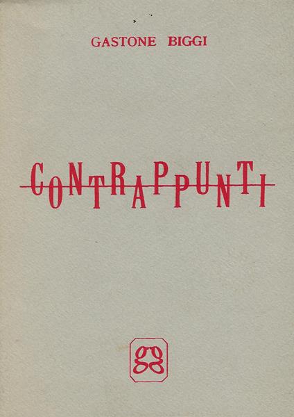 Contrappunti - Gastone Biggi - copertina