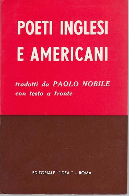 Poeti inglesi e americani - copertina