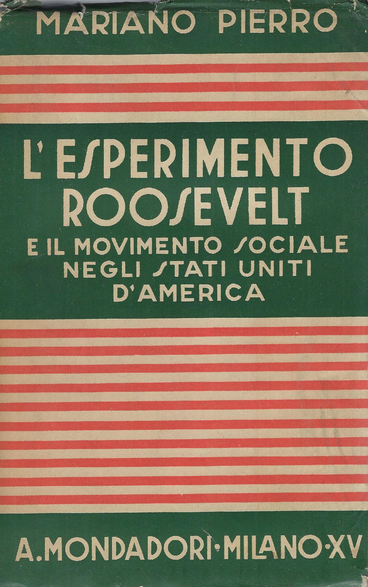 L' esperimento Roosevelt e il movimento sociale negli Stati Uniti d'America