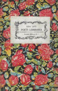 Poeti antichi lombardi - copertina