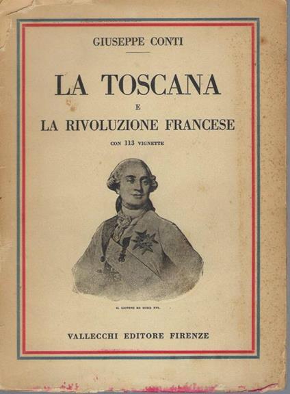 La Toscana e la Rivoluzione francese - Giuseppe Conti - copertina