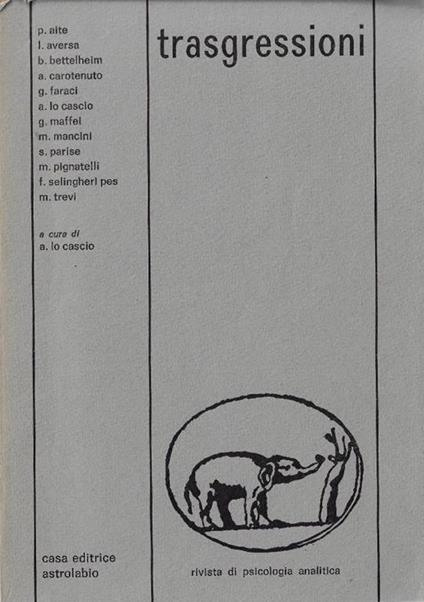 Trasgressioni - copertina