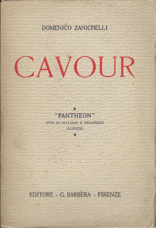 Cavour - Domenico Zanichelli - copertina