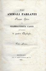 Gli animali parlanti : poema epico