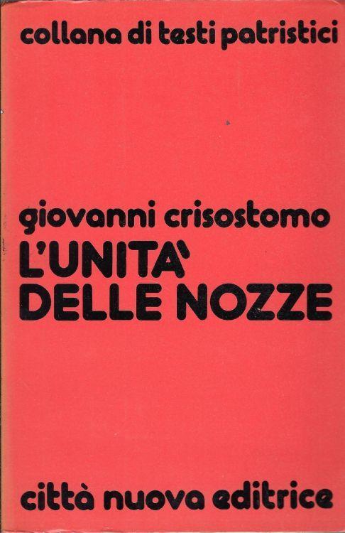 L' unita delle nozze - copertina
