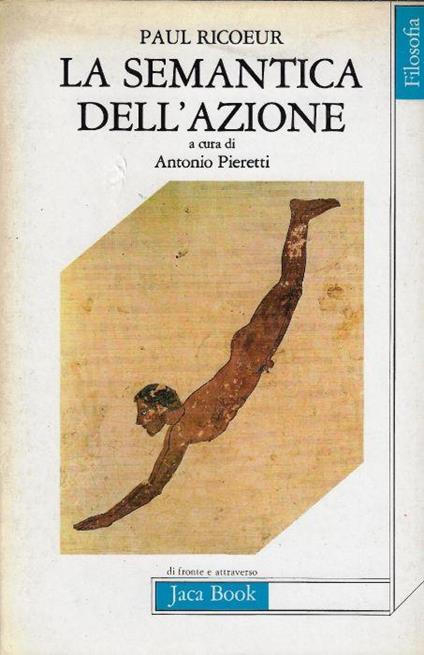 La semantica dell'azione - Paul Ricoeur - copertina