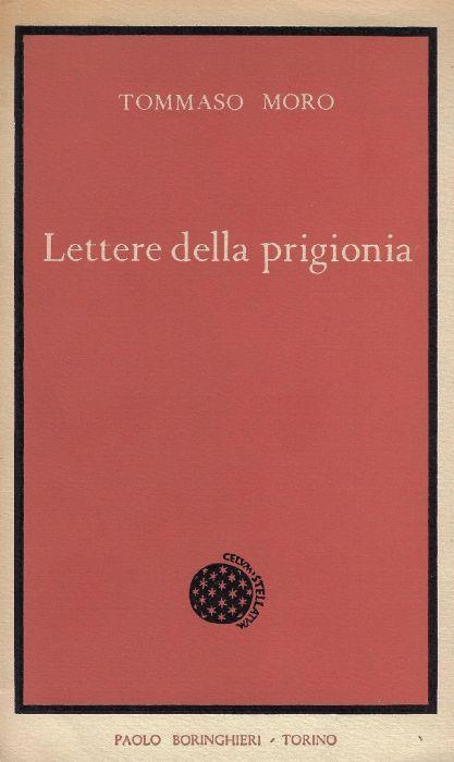 Lettere dalla prigionia - Thomas Moore - copertina