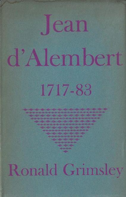 Jean d'Alembert : 1717-83 - copertina