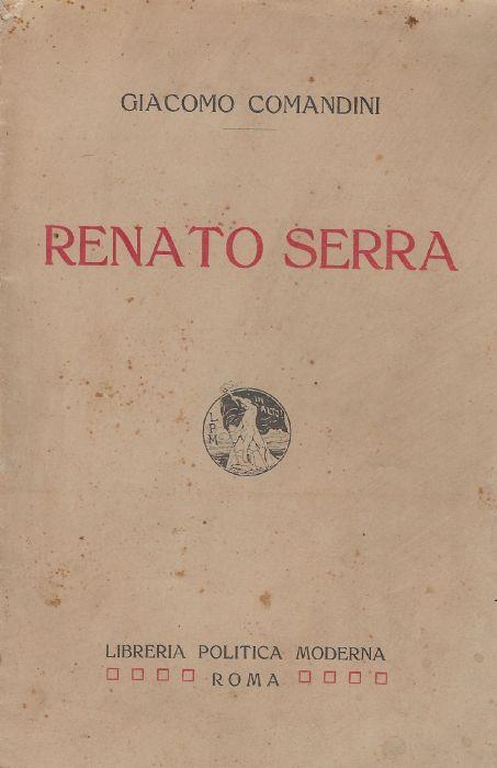 Renato Serra - Giacomo Comandini - copertina
