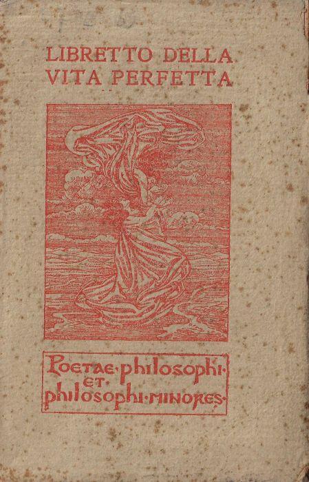 Libretto della vita perfetta d'ignoto tedesco del secolo XIV - S. N. - copertina