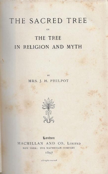 The sacred tree - copertina