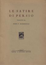 Le satire di Persio