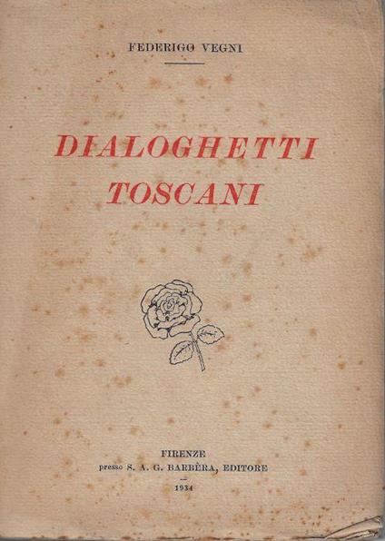 Dialoghetti Toscani - copertina