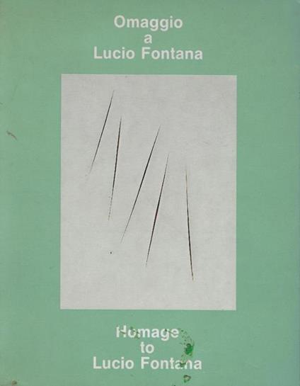 Omaggio a Fontana - copertina