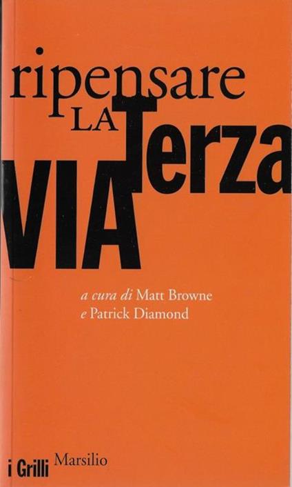 Ripensare la terza via - copertina